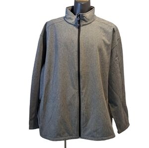 COAL Harbour grey water repellent soft shell jacket 6XL